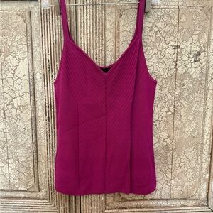 Elegant Magenta Sleeveless Top